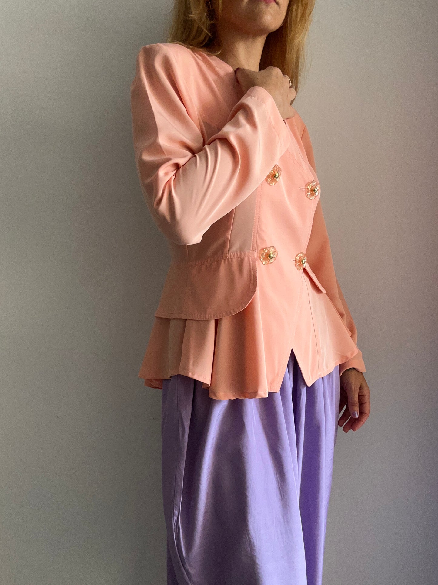 Salmon Pink Blouse