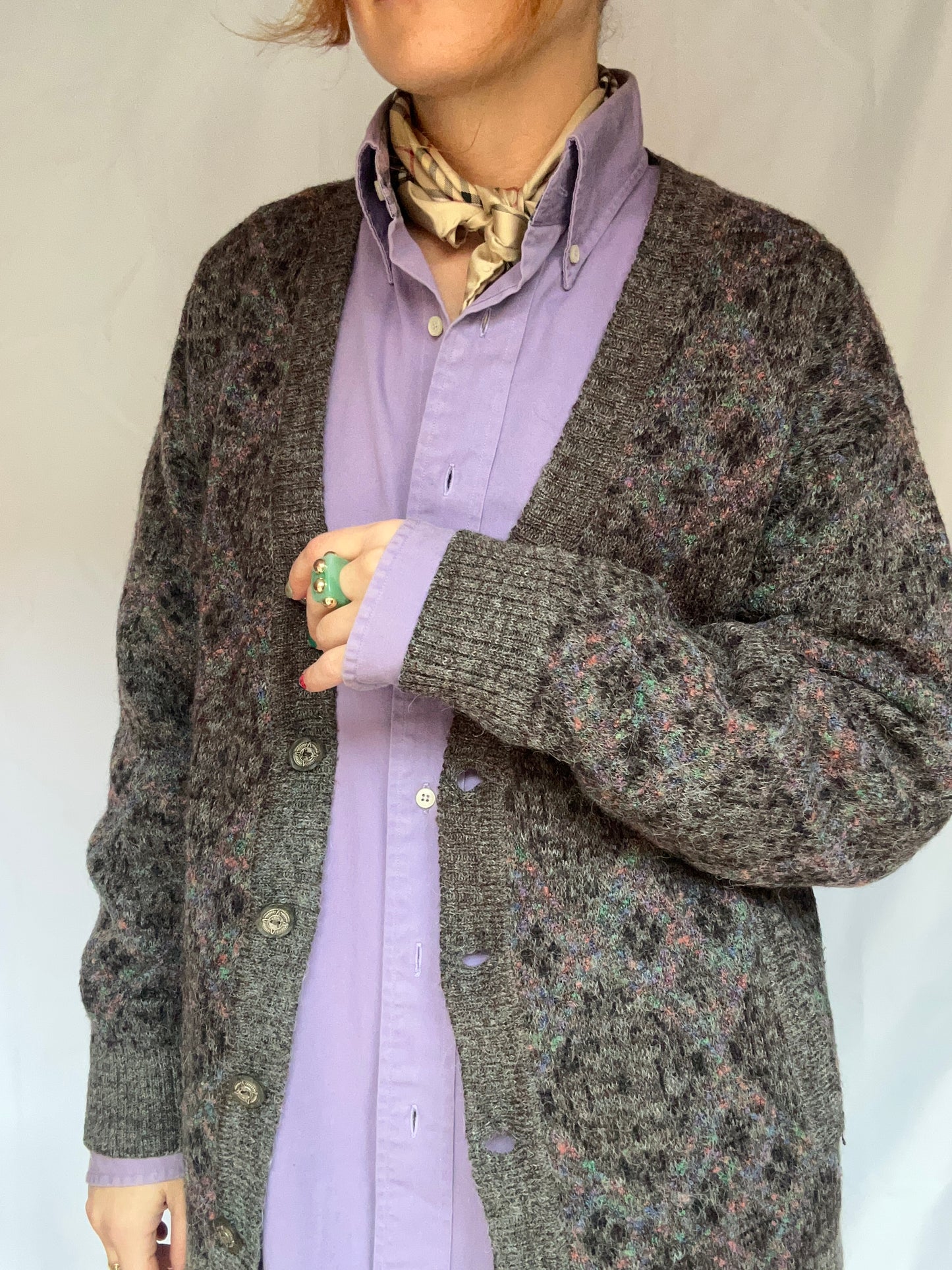 Wool Blend Cardigan