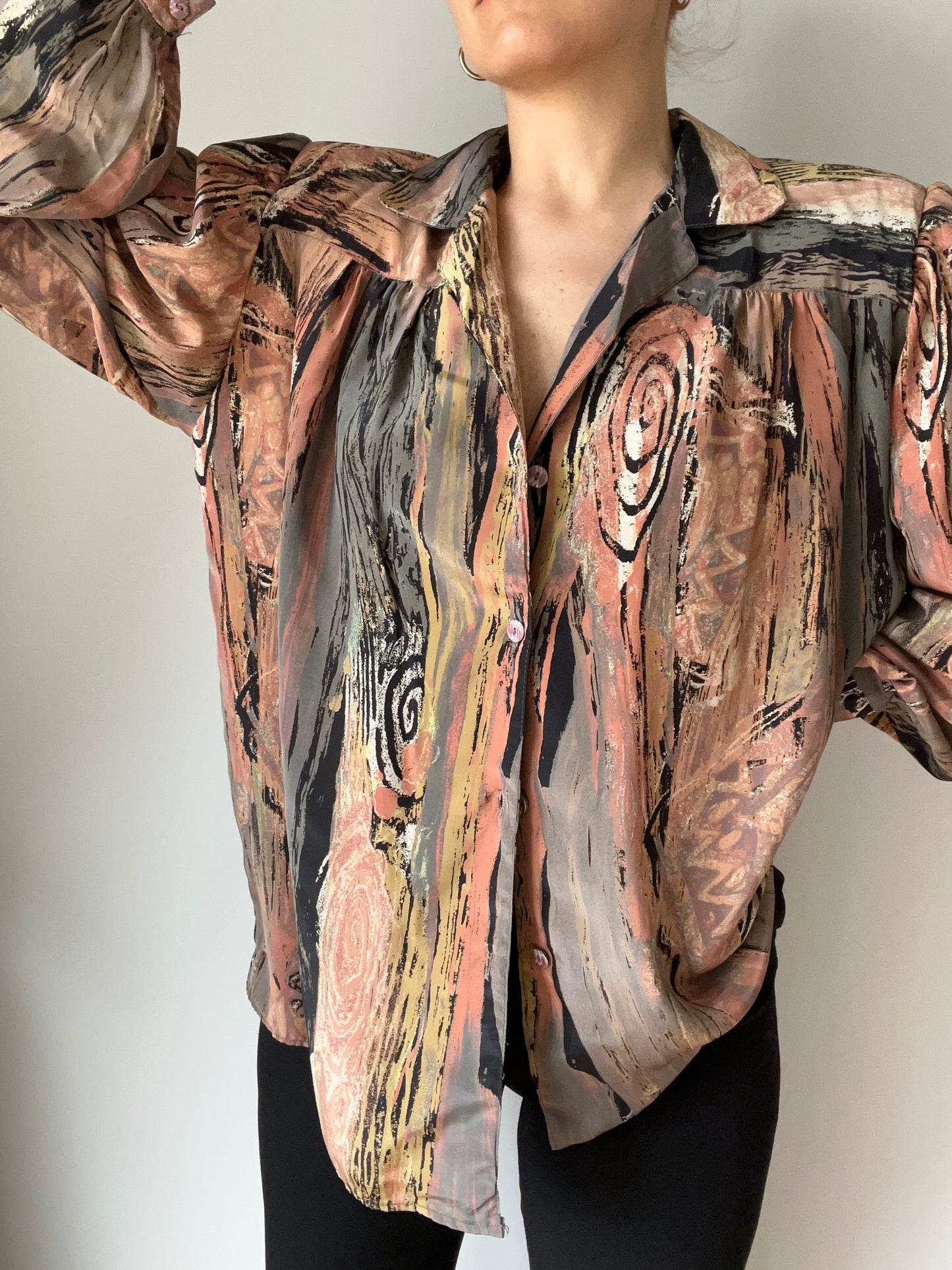 Abstract Print Shirt