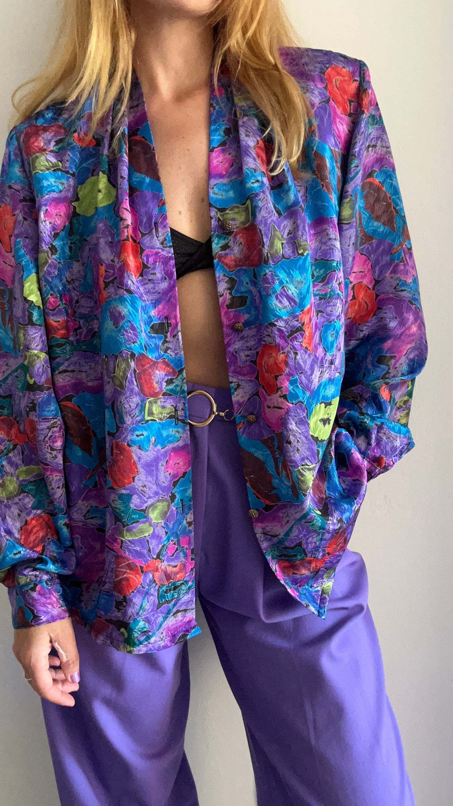 Colorful Printed Blouse