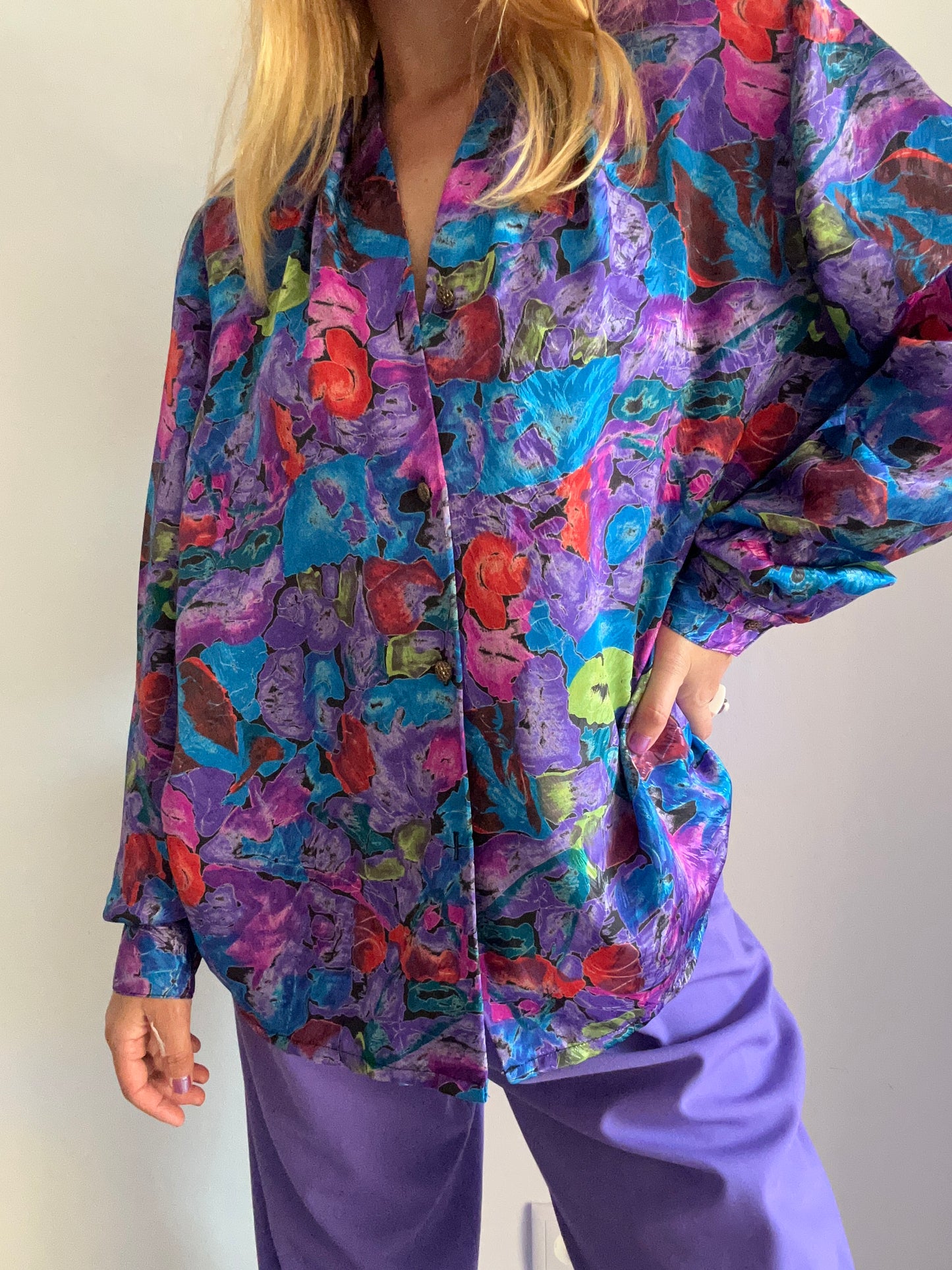 Colorful Printed Blouse