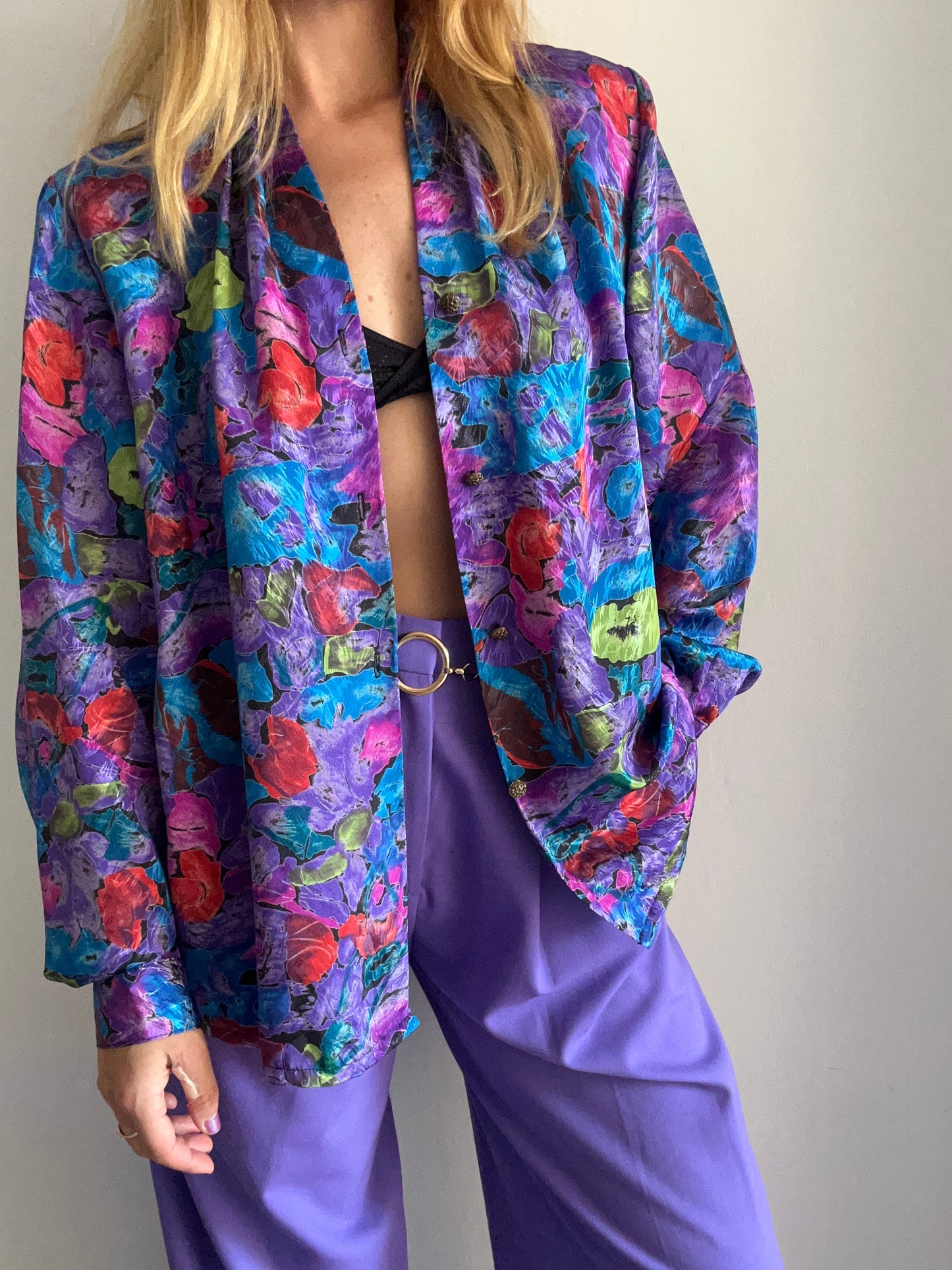 Colorful Printed Blouse