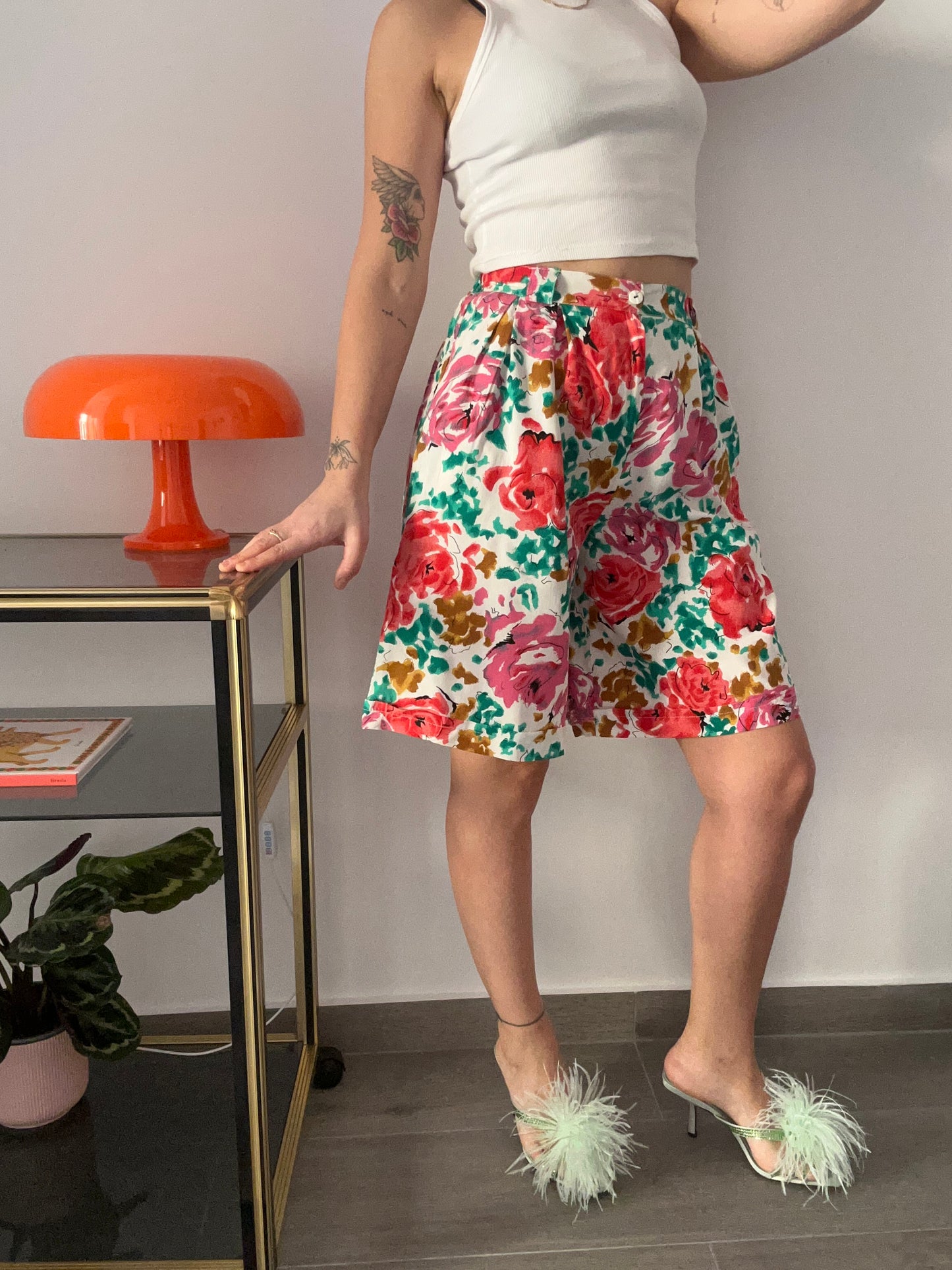 Floral Bermuda Shorts