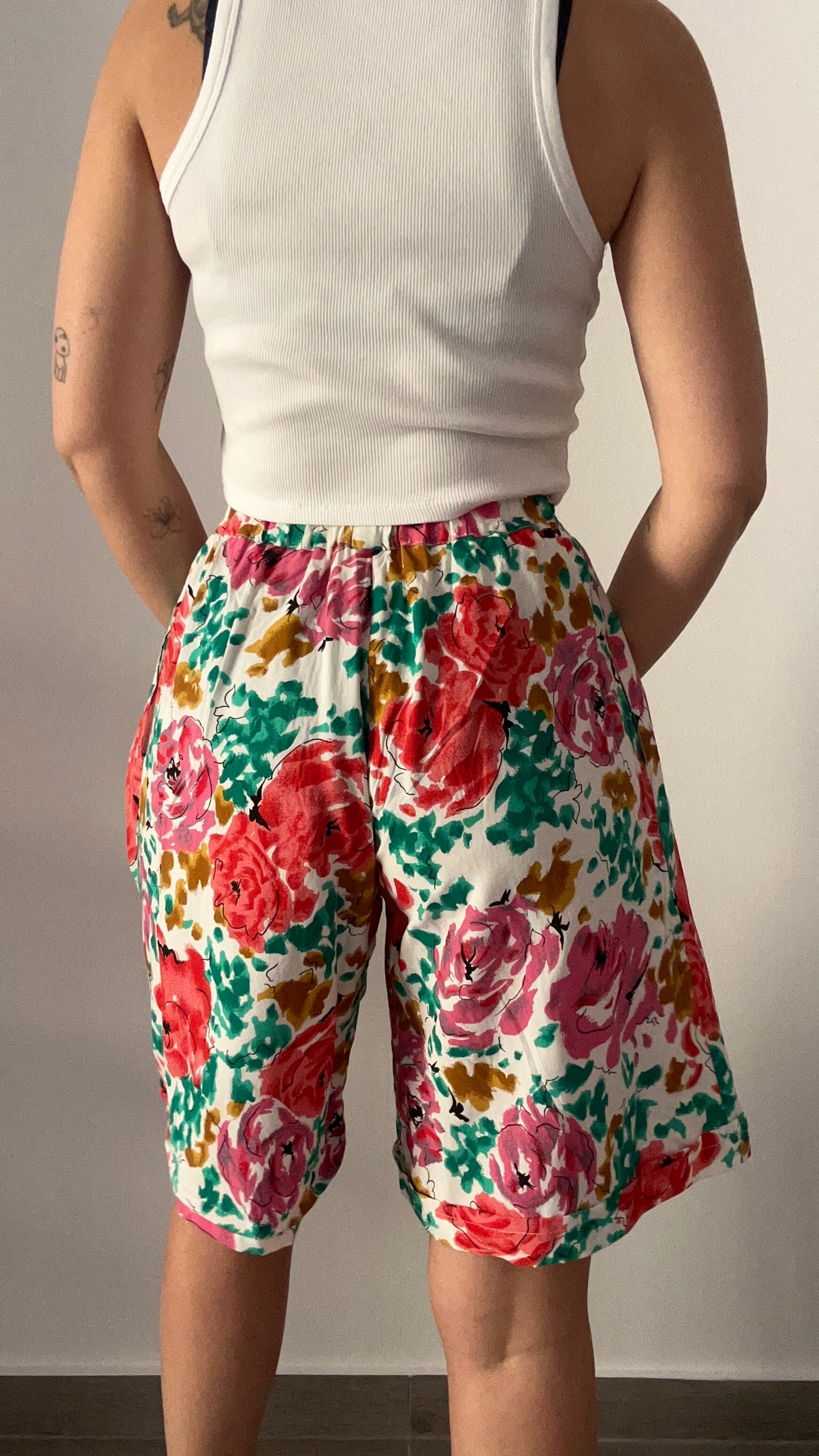 Floral Bermuda Shorts