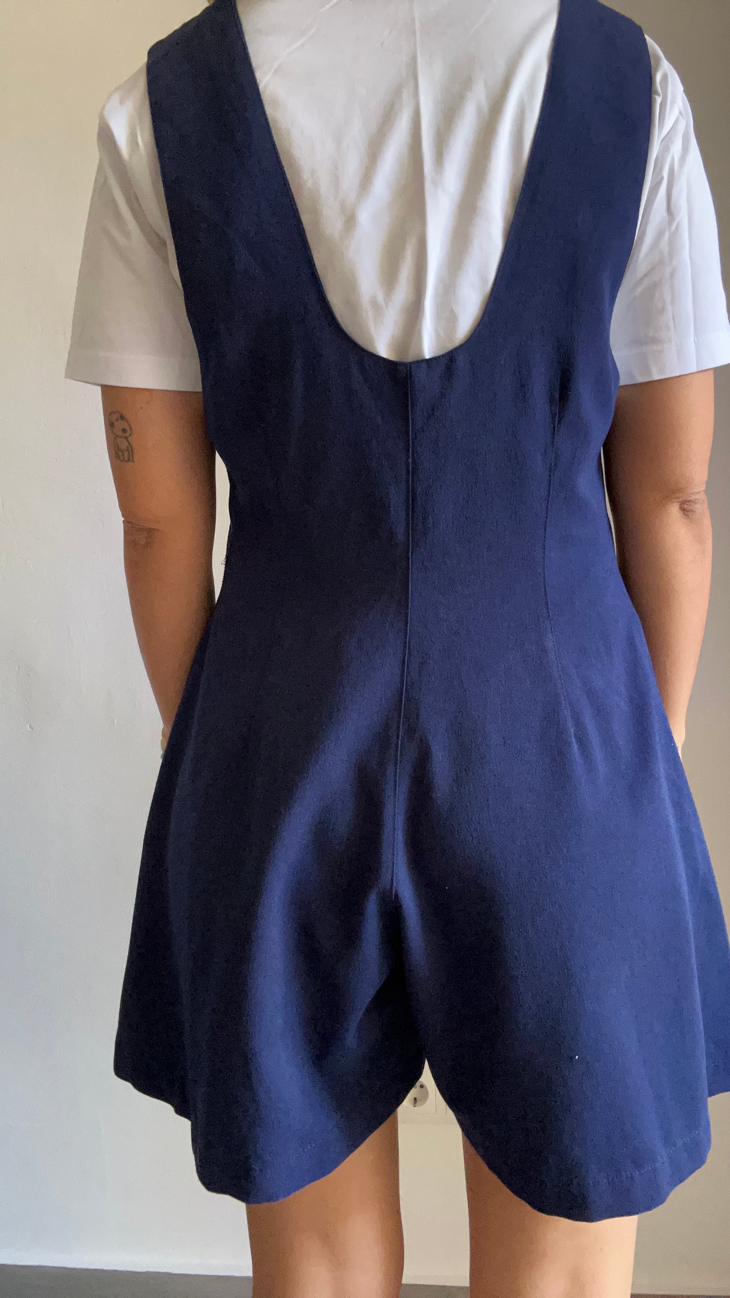 Navy Playsuit