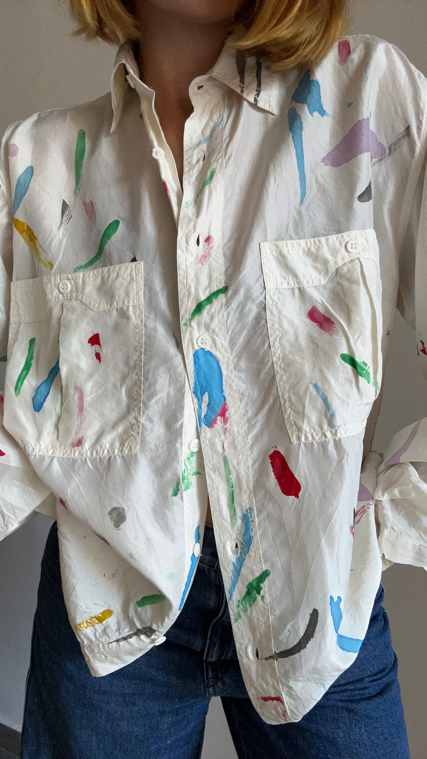 Abstrack Print Shirt