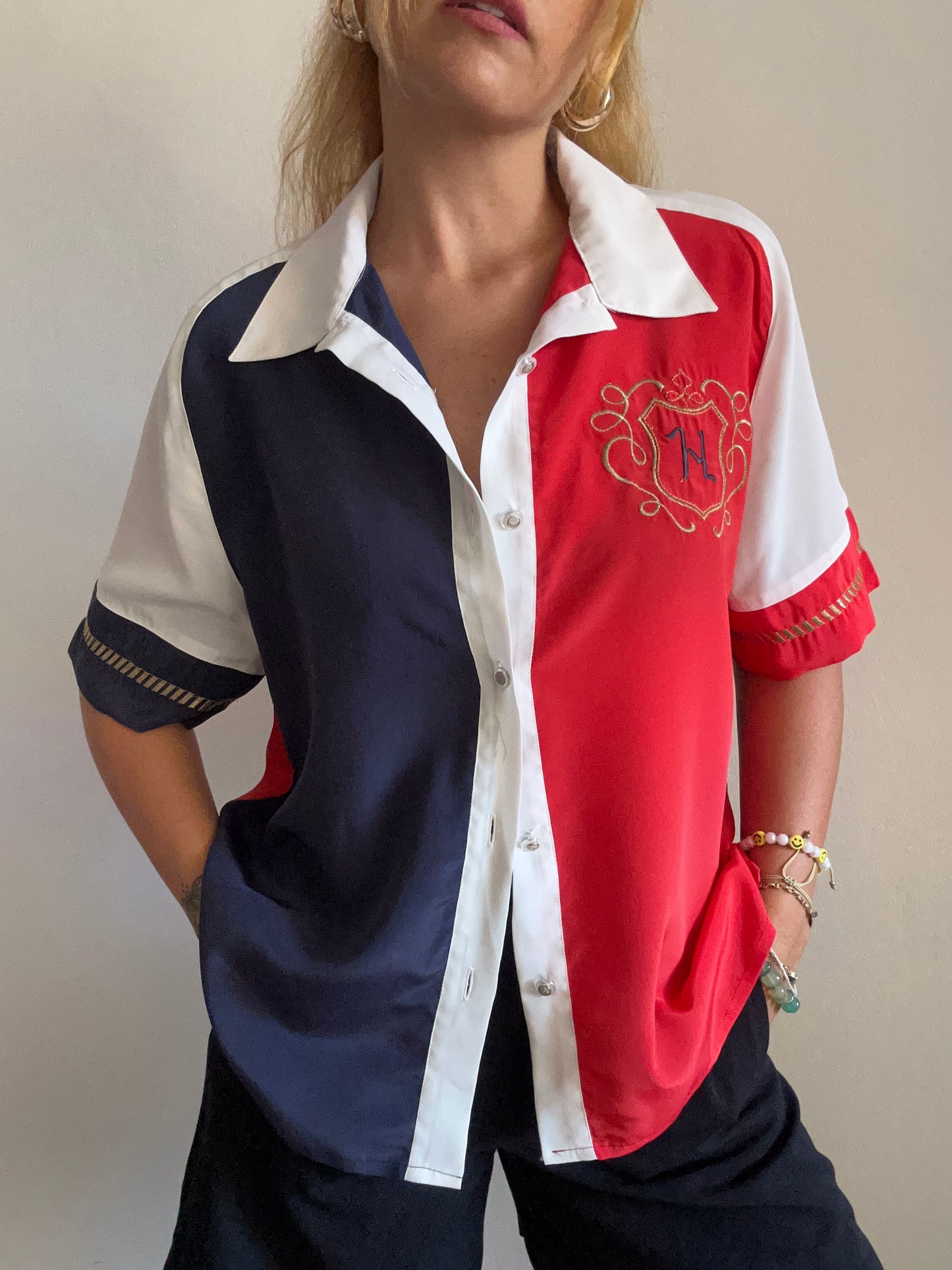 Red & Navy Shirt