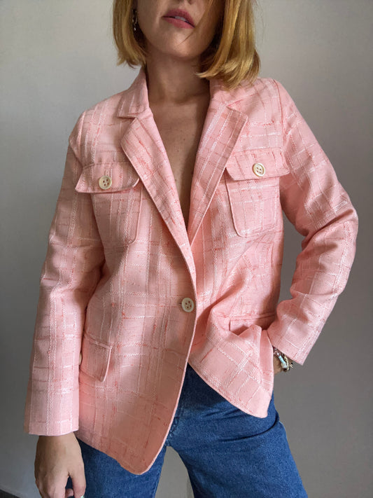 Salmon Pink Blazer
