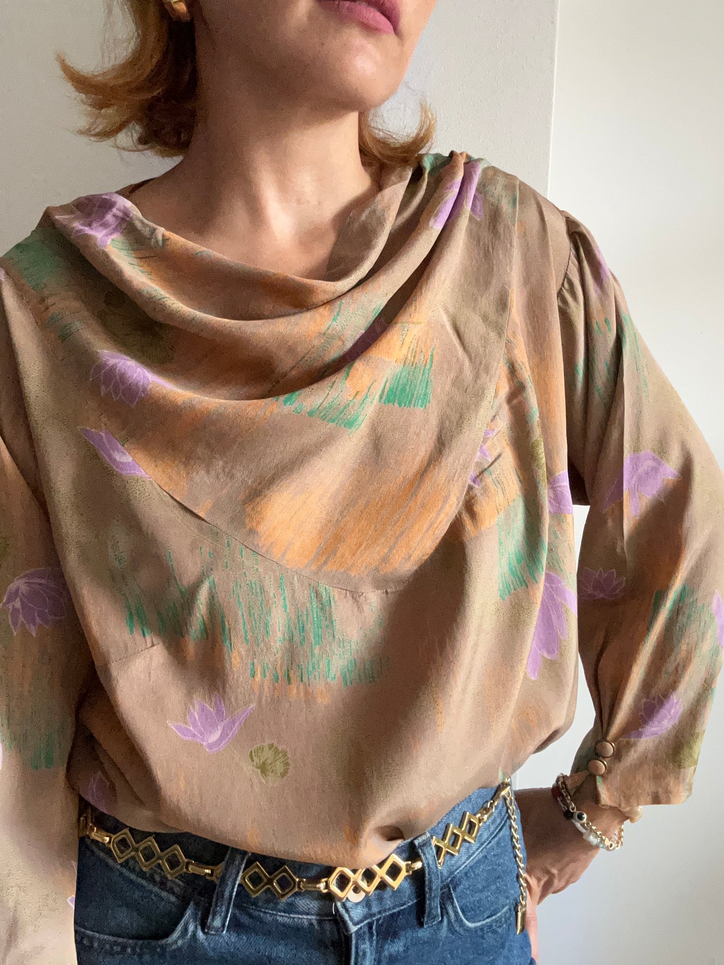 Drape Blouse