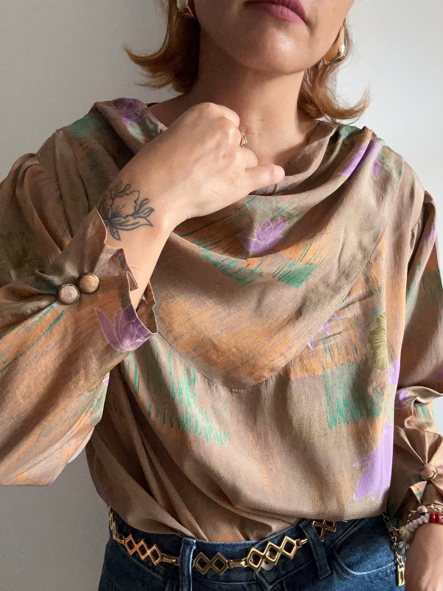 Drape Blouse