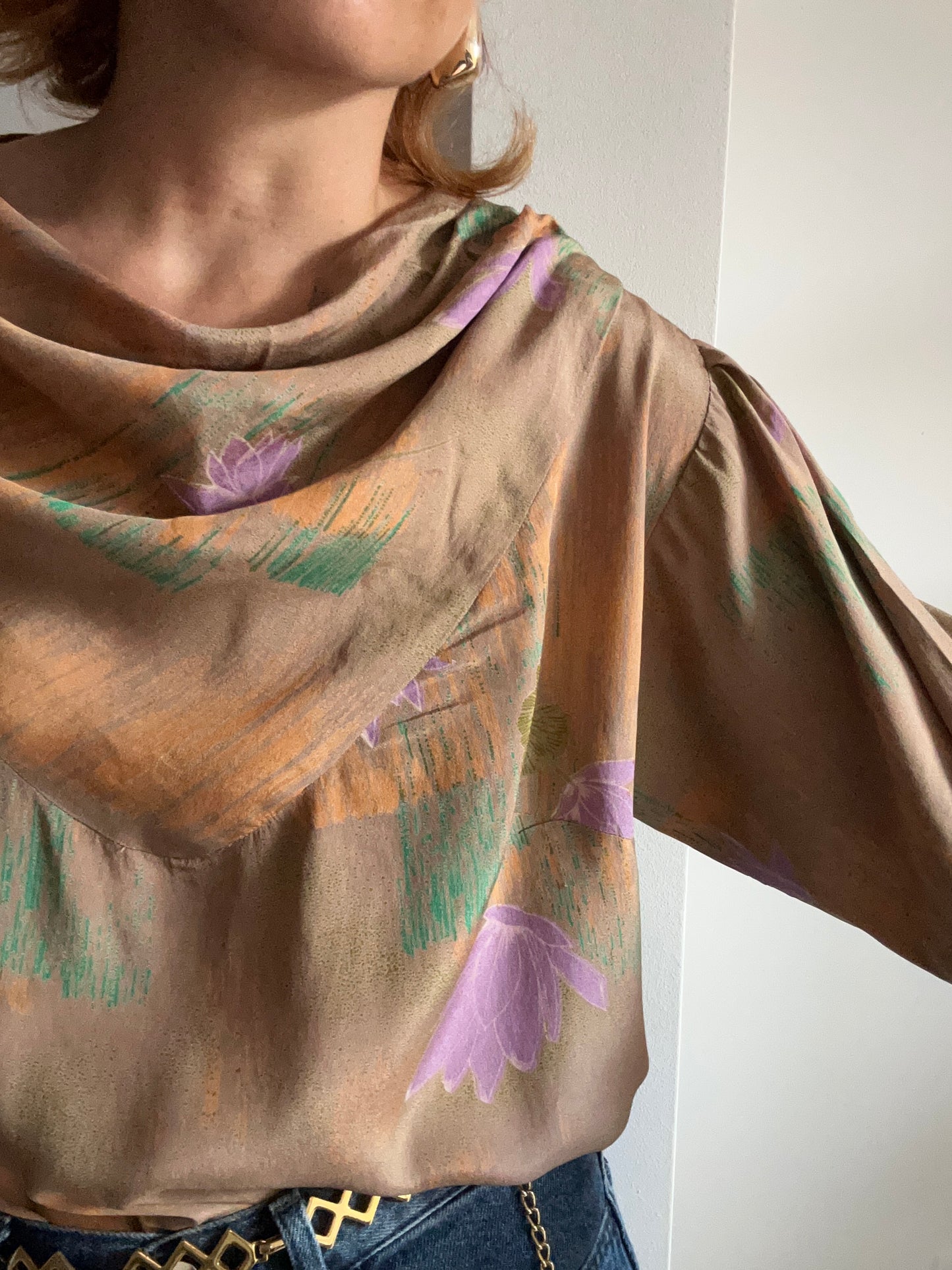 Drape Blouse