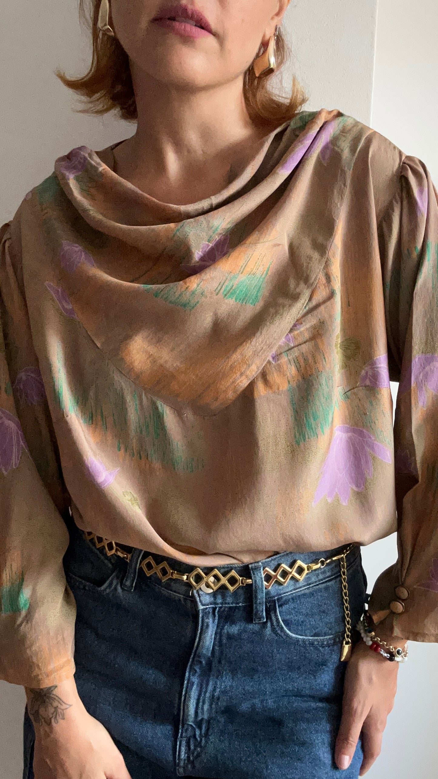 Drape Blouse