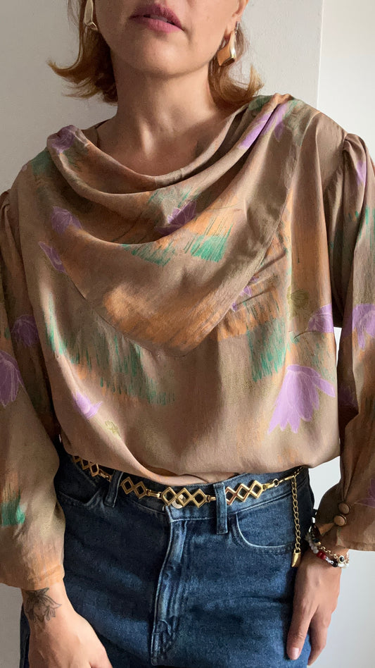 Drape Blouse