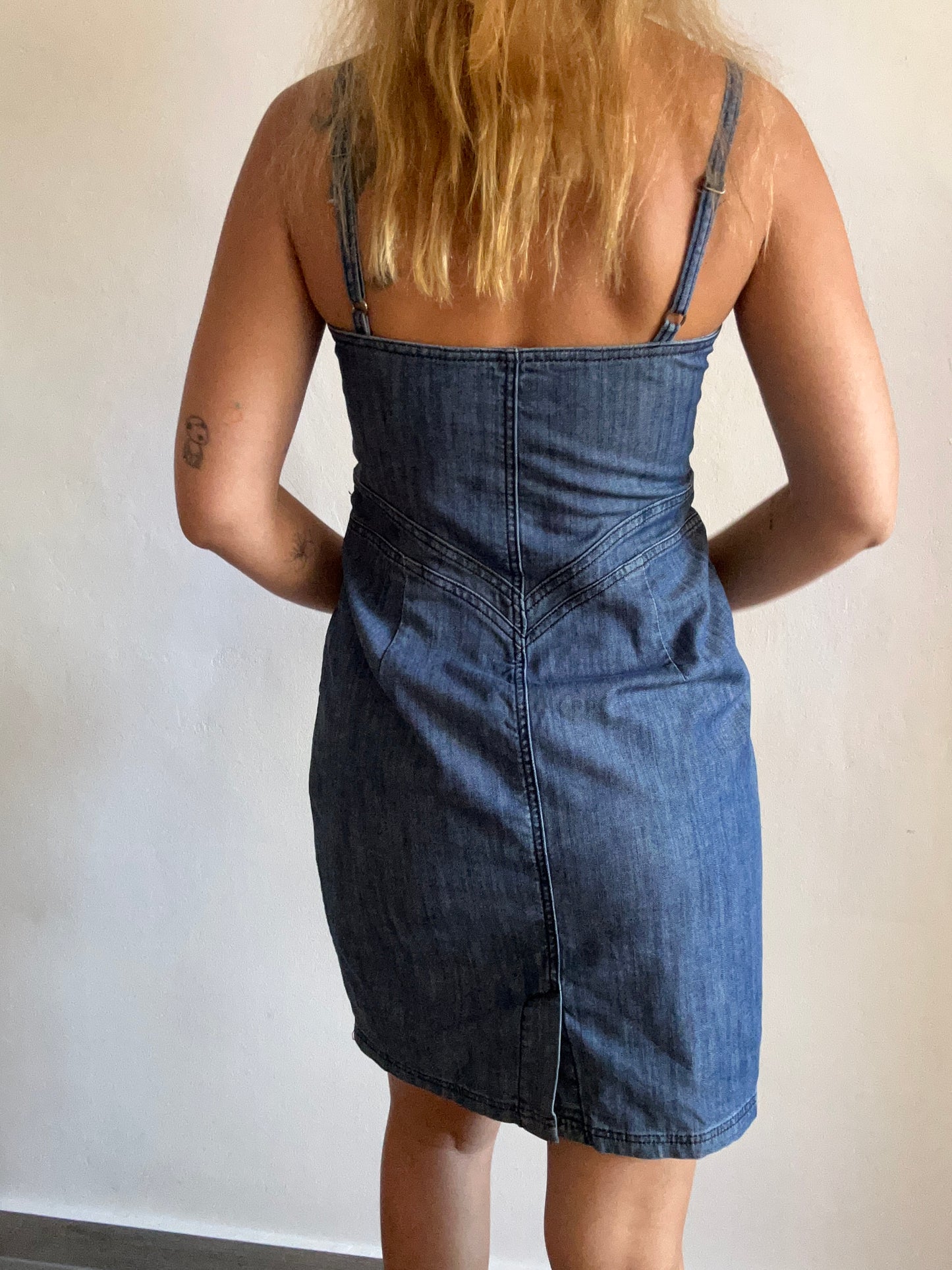 Short Denim Dress