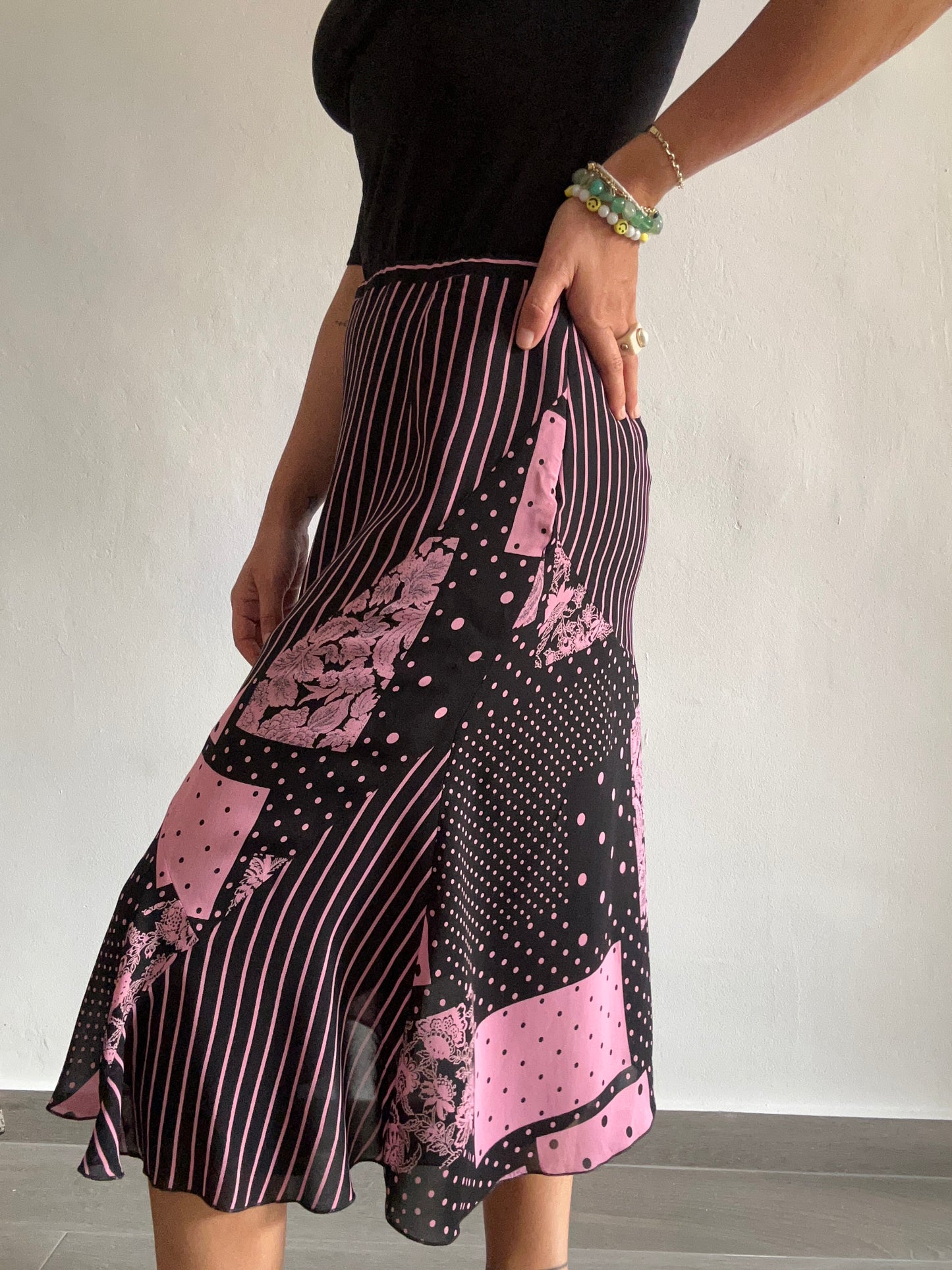 Y2K Chiffon Skirt