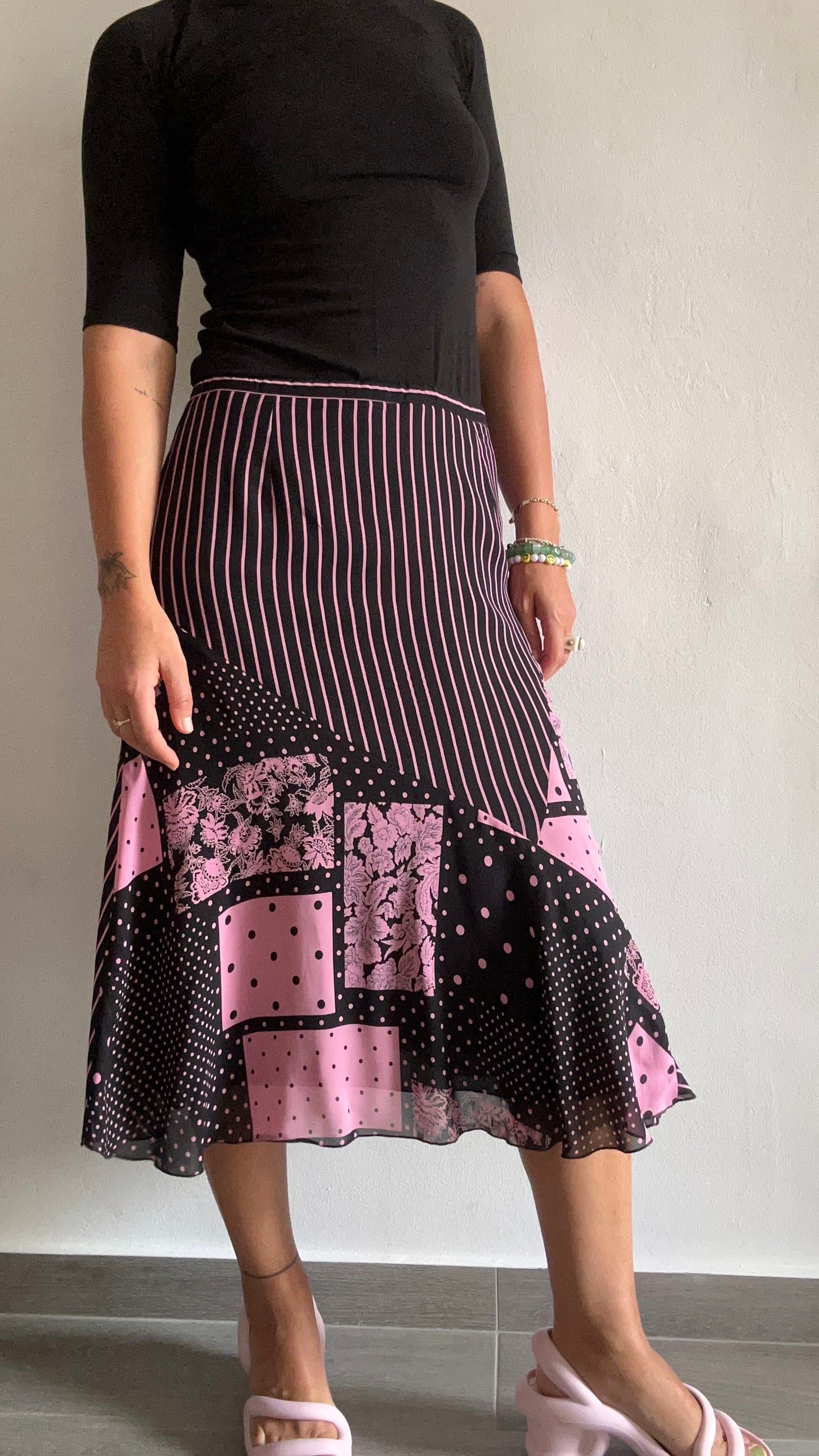 Y2K Chiffon Skirt